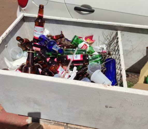 O fato ocorre principalmente nos finais de semana em Três de Maio