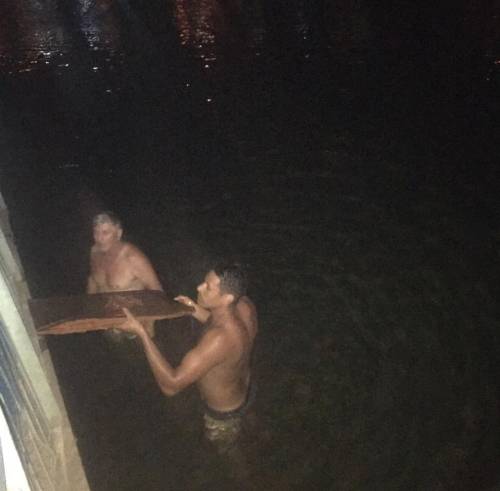 Família que saiu de Crissiumal esteve na balsa