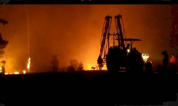 Bombeiros de Santa Maria atenderam outros 21 fogos em campo e matos neste sábado, além de queima de silos em Júlio de Castilhos