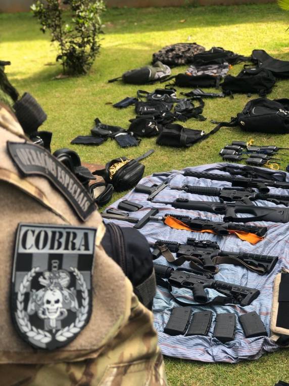 BOPE participa de operação integrada que desmantela organização especializada em grandes assaltos - foto 3