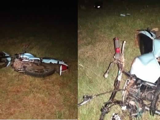 O acidente ocorreu no trevo de acesso a Vila Dona Otilia