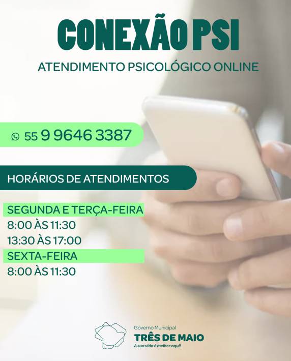 Serviço será aos pacientes que desejarem receber o atendimento online