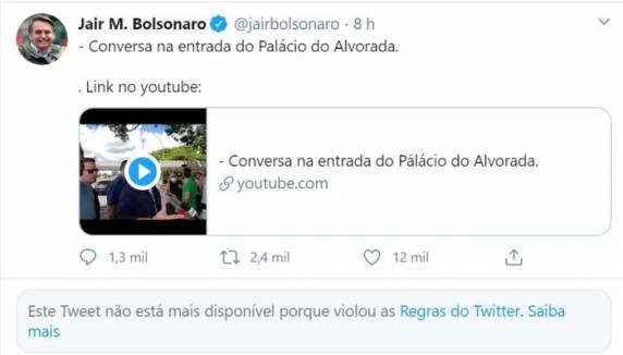 Empresa afirma que expandiu normas para abranger conteúdos que forem eventualmente contra informações de saúde pública