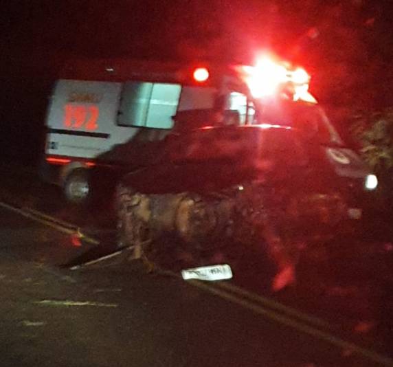 Homem fica ferido após saída de pista com veículo na RS 522, entre Ijuí e Augusto Pestana - foto 2