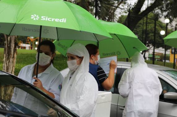 Mais oitocentos idosos são vacinados contra a gripe em Três de Maio - foto 2