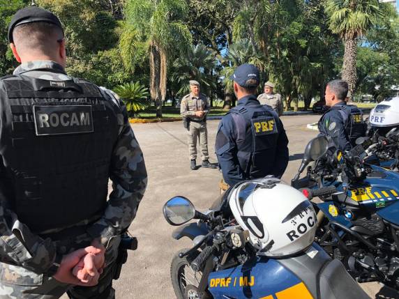 PRF doa três motocicletas para a Brigada Militar em Passo Fundo - foto 2