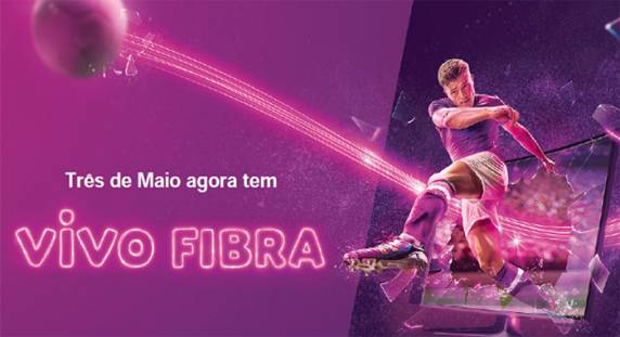 Como pacote promocional, a Vivo oferece até duas vezes mais velocidade na Vivo Fibra, ou seja, na contratação do plano de 100 Mega, o cliente navegará com uma velocidade de 200 Mega. Promoção válida por 12 meses
