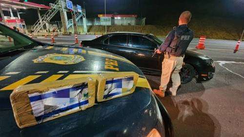 Polícia Rodoviária Federal abordou veículo que seguia para Crissiumal