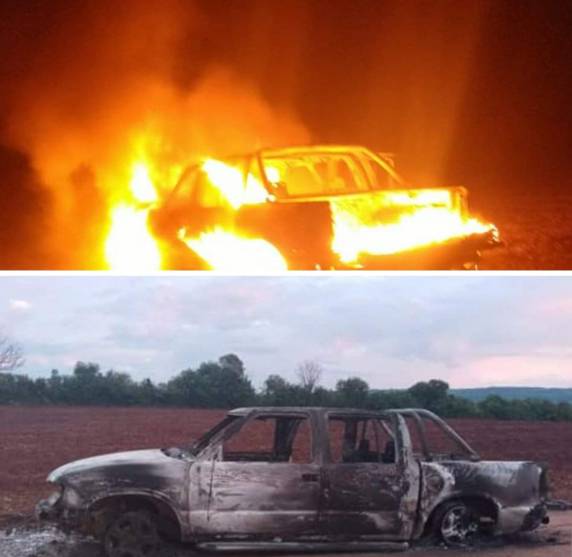 Camionete S10 encontrada incendiada pode ser de homem encontrado morto hoje em Santa Rosa - foto 3
