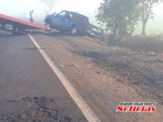Capotagem de veículo na RS-342 em Três de Maio - foto 3