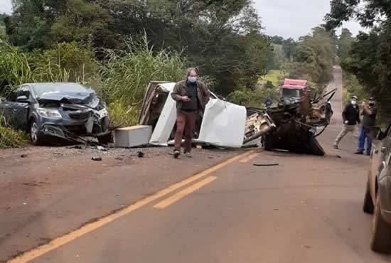 Grave acidente na RSC-472, entre Tenente Portela e Três Passos - foto 3