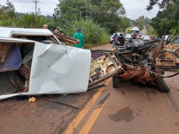 Grave acidente na RSC-472, entre Tenente Portela e Três Passos - foto 2