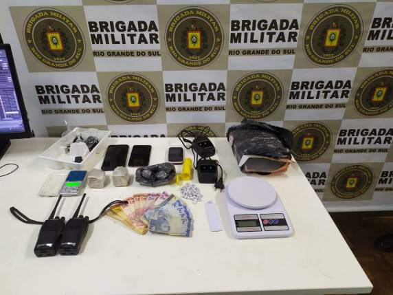 Drogas foram apreendidas no Bairro Bela União
