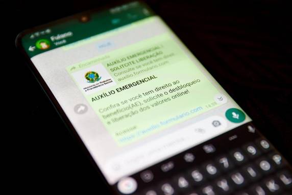 Foram 4.017 casos de estelionato  em maio, aumento de 74% em relação ao mesmo mês de 2019