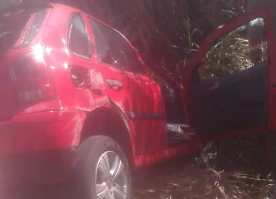 Acidente aconteceu por volta das 13 horas, na localidade de Esquina Santo Antônio, em uma curva acentuada