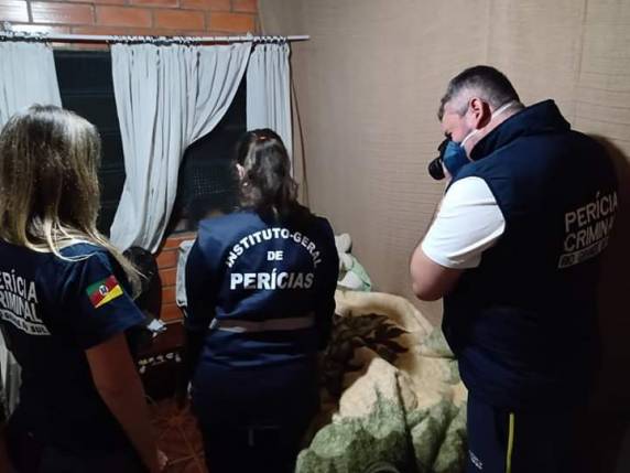 IGP realizou na noite desta quinta-feira a Reprodução Simulada dos Fatos da morte do menino Rafael Winques - foto 3