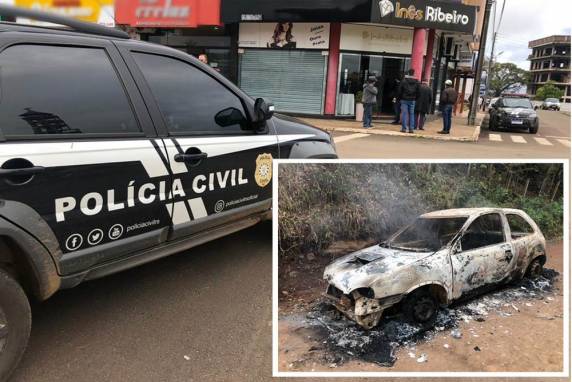 Os três envolvidos no crime estão presos