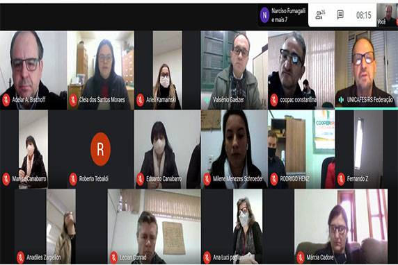 Objetivo é capacitar e qualificar diretores e colaboradores de cooperativas associadas à União Nacional das Cooperativas da Agricultura Familiar e Economia Solidária