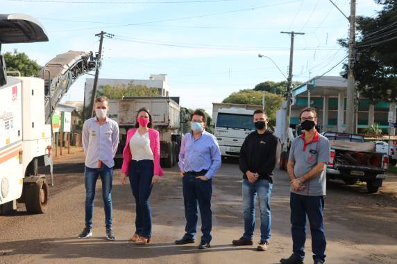 O trecho que receberá melhorias será da Rua Rio Grande até a Rua Ivagaci