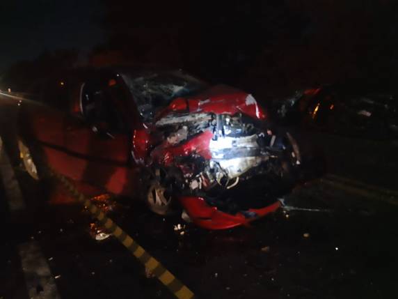 Grave acidente deixa um morto e dois feridos na BR-472 entre Santa Rosa e Três de Maio - foto 2