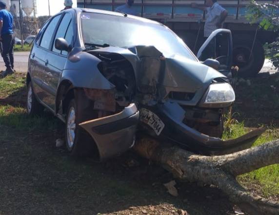 Idosa perde o controle da direção e colide em árvore às margens da BR-285, em Ijuí - foto 3