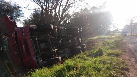 Acidente é registrado na ''curva da morte'' em Ibirubá - foto 2