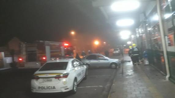 Incêndio é contido pelos bombeiros em loja da Estação Rodoviária de Santa Rosa - foto 2
