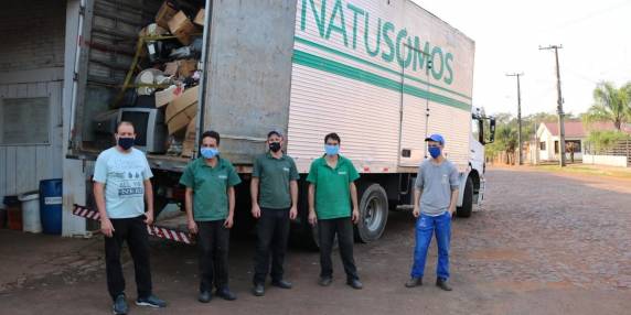 Desde a implantação, o Ecoponto recolheu cerca de 1,5 mil metros cúbicos de materiais