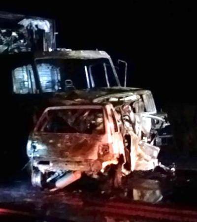 Homem morre carbonizado após veículo incendiar em acidente na BR 287 - foto 3