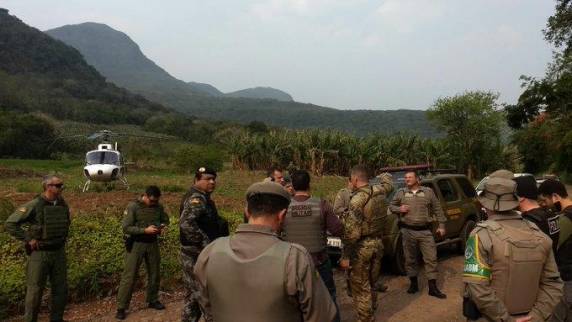 Reféns foram liberados durante a fuga dos bandidos