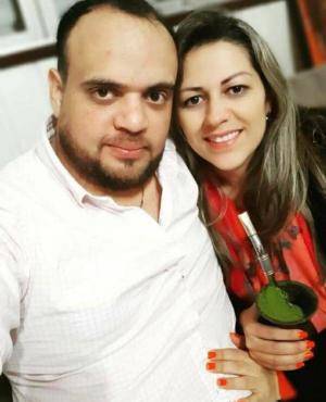 Liana dos Santos Gomes, 35 anos, e Andrio Andrade Mazzarro, 29, foram mortos a tiros