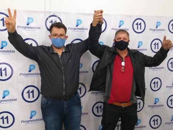 Progressistas, DEM, PDT e PTB formam a coligação com o slogan: Seriedade e Competência, juntos pelo Progresso de Alegria