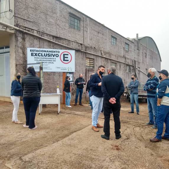 Projeto A Vaga é do Meu Cliente inaugura mais dois estacionamentos em Três de Maio - foto 2