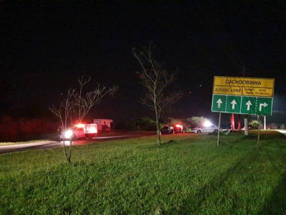 Outro ocupante do veículo foi levado com ferimentos ao Hospital Cristo Redentor