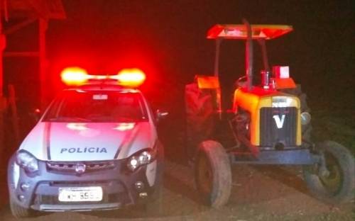 Máquina tinha envolvimento em ocorrência de estelionato