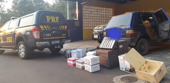 É a quinta vez que o homem que transportava a mercadoria é flagrado pela PRF incorrendo no mesmo crime