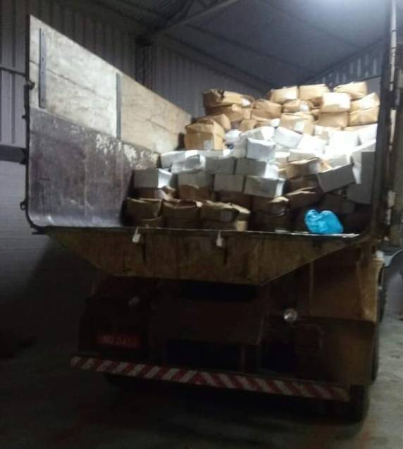 Brigada Militar/4º BPAF apreensão de 6.800 Kg de camarão em Tucunduva - foto 2