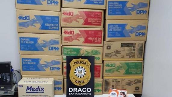 Material foi furtado da Secretaria de Saúde de Imbituba (SC)