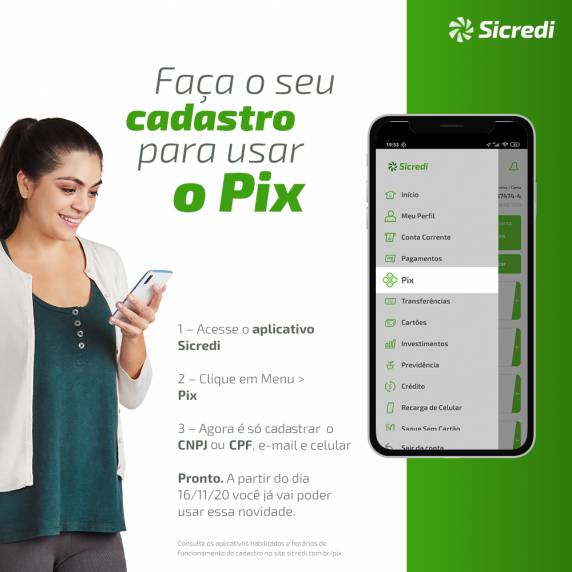 Associados precisam cadastrar ?Chaves Pix? para uso da solução que começa funcionar dia 16 de novembro