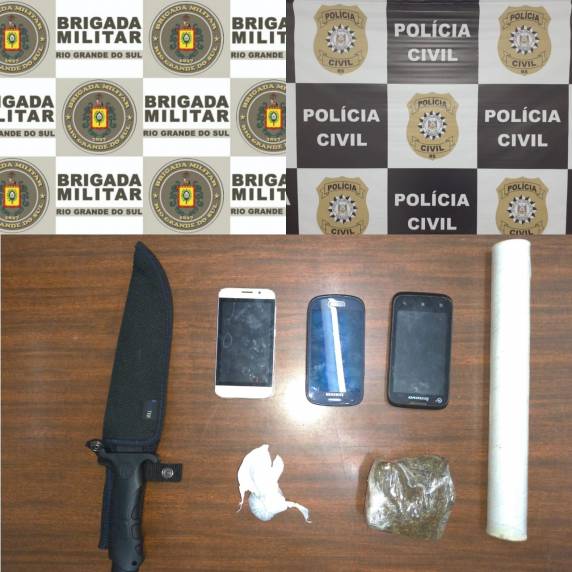 Indivíduo de 20 anos foi preso nesta quinta-feira (15), em Três de Maio