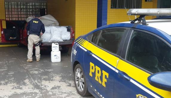 O homem transportava agroquímicos de importação proibida