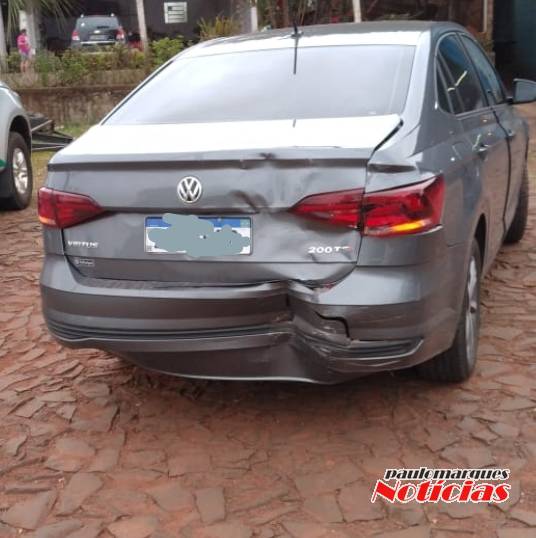 Acidente com danos materiais na RS 342 em Três de Maio - foto 2