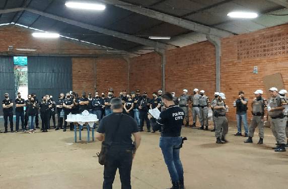 Cinco cidades foram alvo da operação