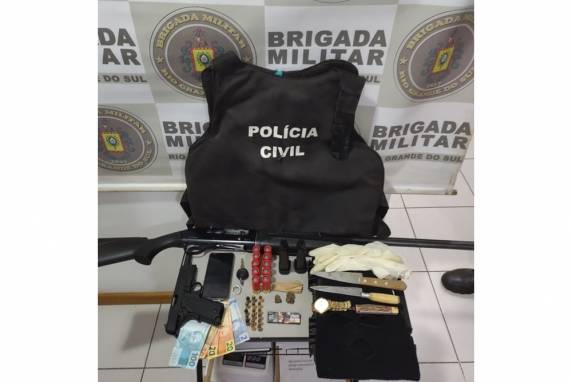 Conforme informações obtidas pela polícia outros criminosos envolvidos com o grupo faccionista atuavam no município de Passo Fundo a mais de dois