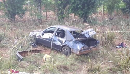 Garota de 17 anos estava em carro acidentado na BR 468 no último sábado