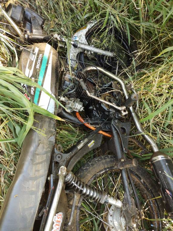 Motoqueiro sofreu acidente na ERS-210 em Boa Vista do Buricá - foto 2