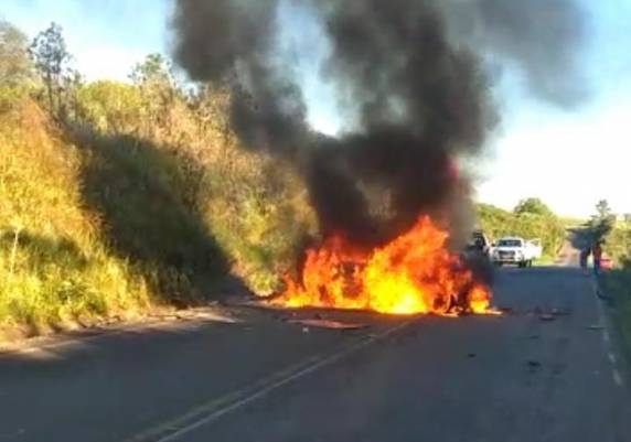 Sargento estava a caminho do trabalho no momento do acidente. Ele disse que começou a filmar o resgate por medo de uma explosão