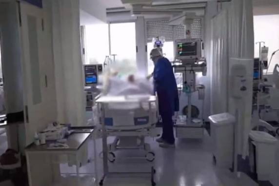 Quase 50% do leitos são ocupados por pacientes com casos graves de coronavírus