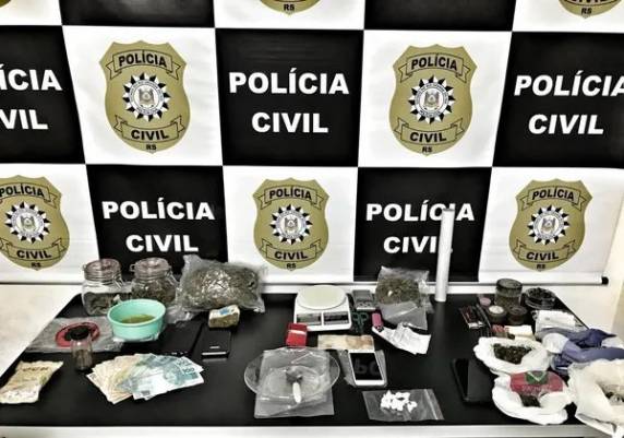Ao todo foram realizadas três prisões em flagrante e seis prisões preventivas