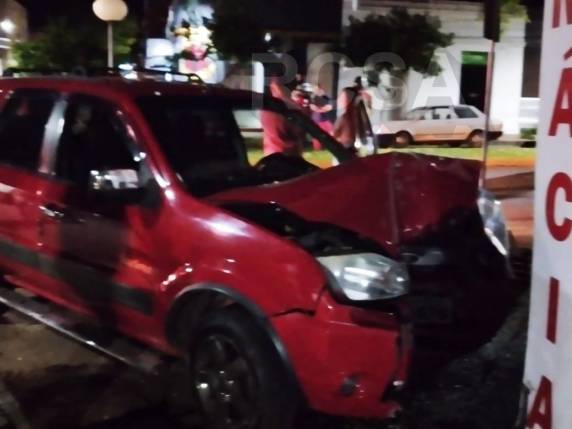 Acidente no centro de Santo Ângelo deixa duas pessoas feridas - foto 4